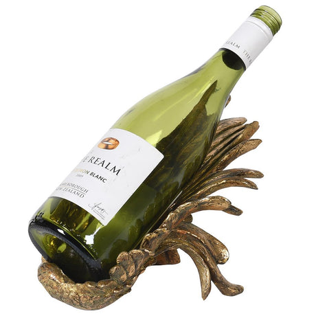 Clarisse Gold Angel Wing Bottle Holder