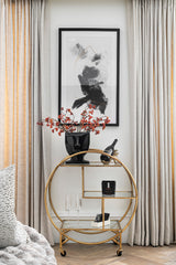 Clarisse Gold Angel Wing Bottle Holder