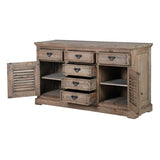 Colette Colonial Reclaimed Louvred Sideboard