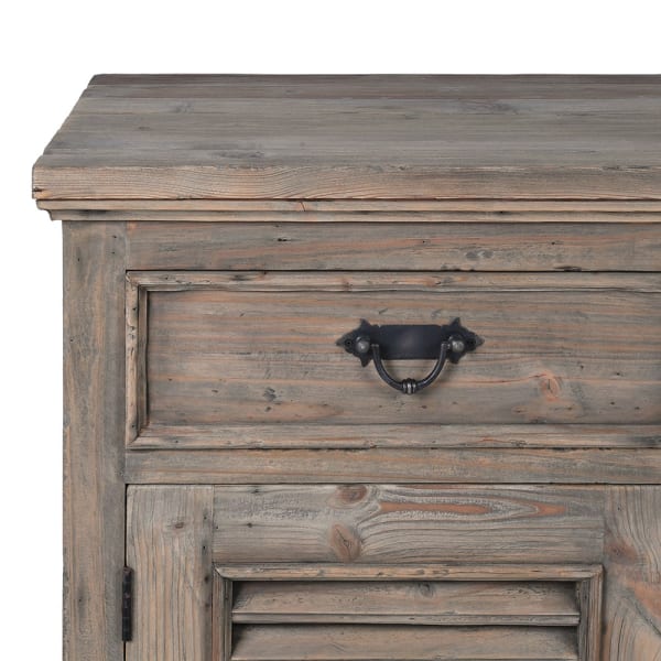 Colette Colonial Reclaimed Louvred Sideboard