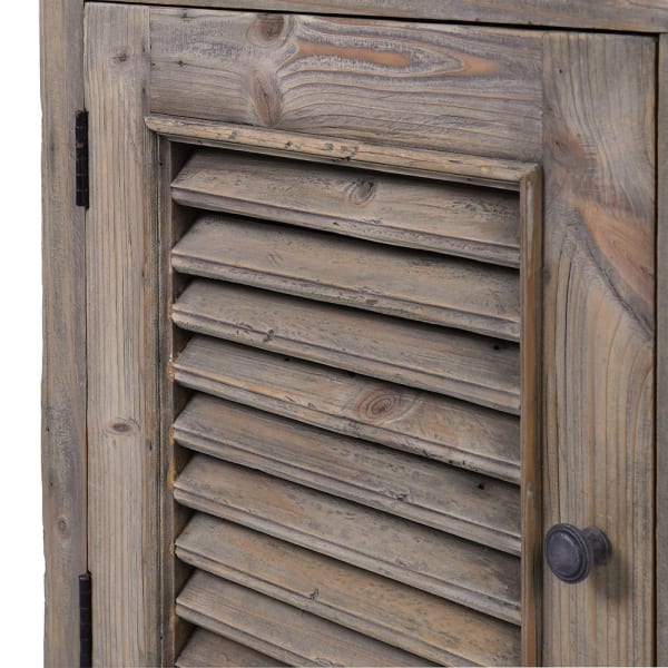 Colette Colonial Reclaimed Louvred Sideboard