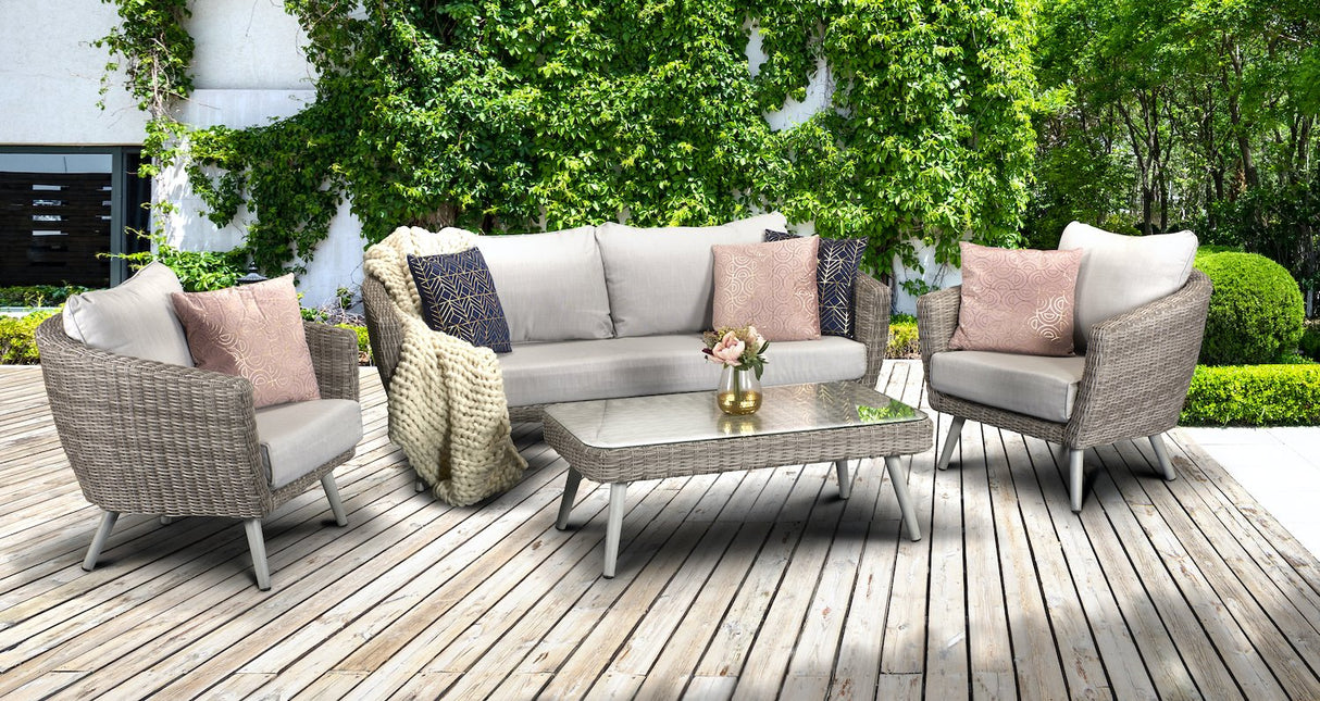 Oceane Outdoor 5 Seat Sofa Set