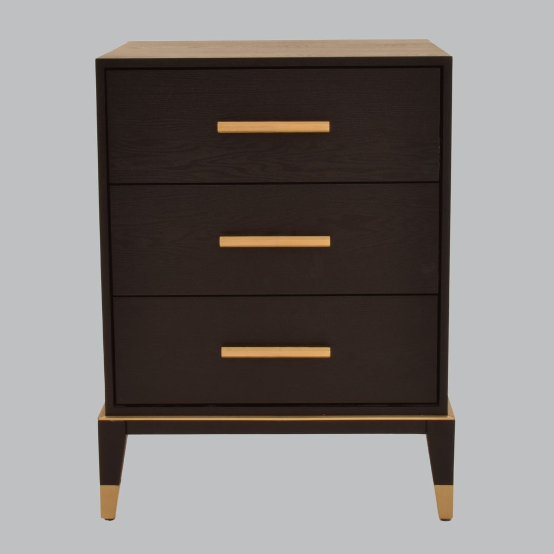 Estelle 3 Drawer Side Table