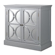 Emile Grey Fayence 2 Drawer Cupboard