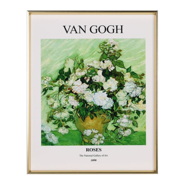 Van Gogh Flowers Framed Picture