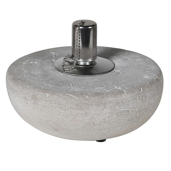 Francoise Soft Grey Cement Oil Burner