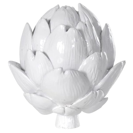 Francoise White Artichoke Ornament