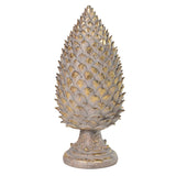 Iris Gold Tipped Pine Cone