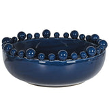 Axelle Dark Blue Bobble Edged Bowl