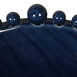 Axelle Dark Blue Bobble Edged Bowl