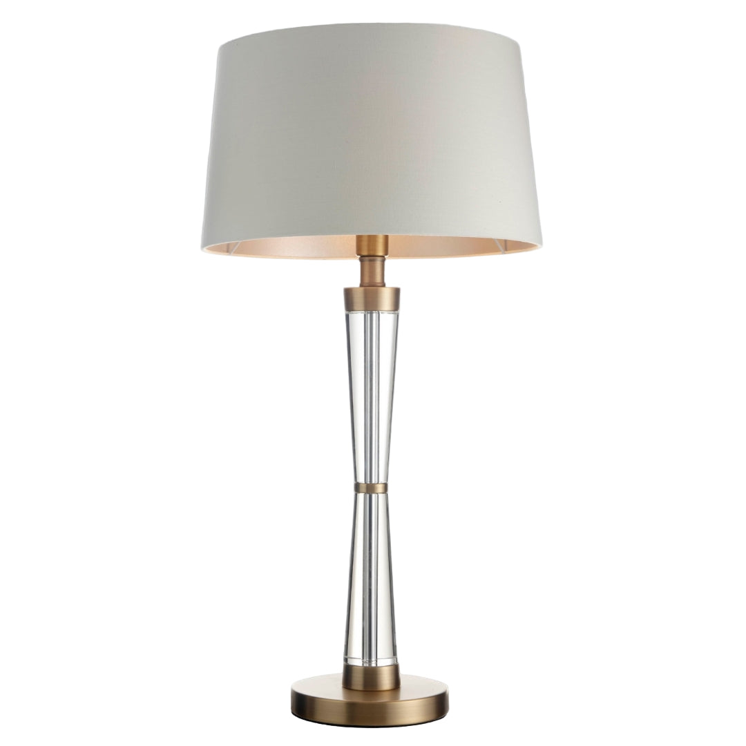 Ophelie Antique Brass Table Lamp