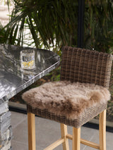 Longwool Square Sheepskin Seat Pads