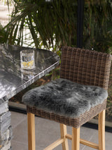 Longwool Square Sheepskin Seat Pads