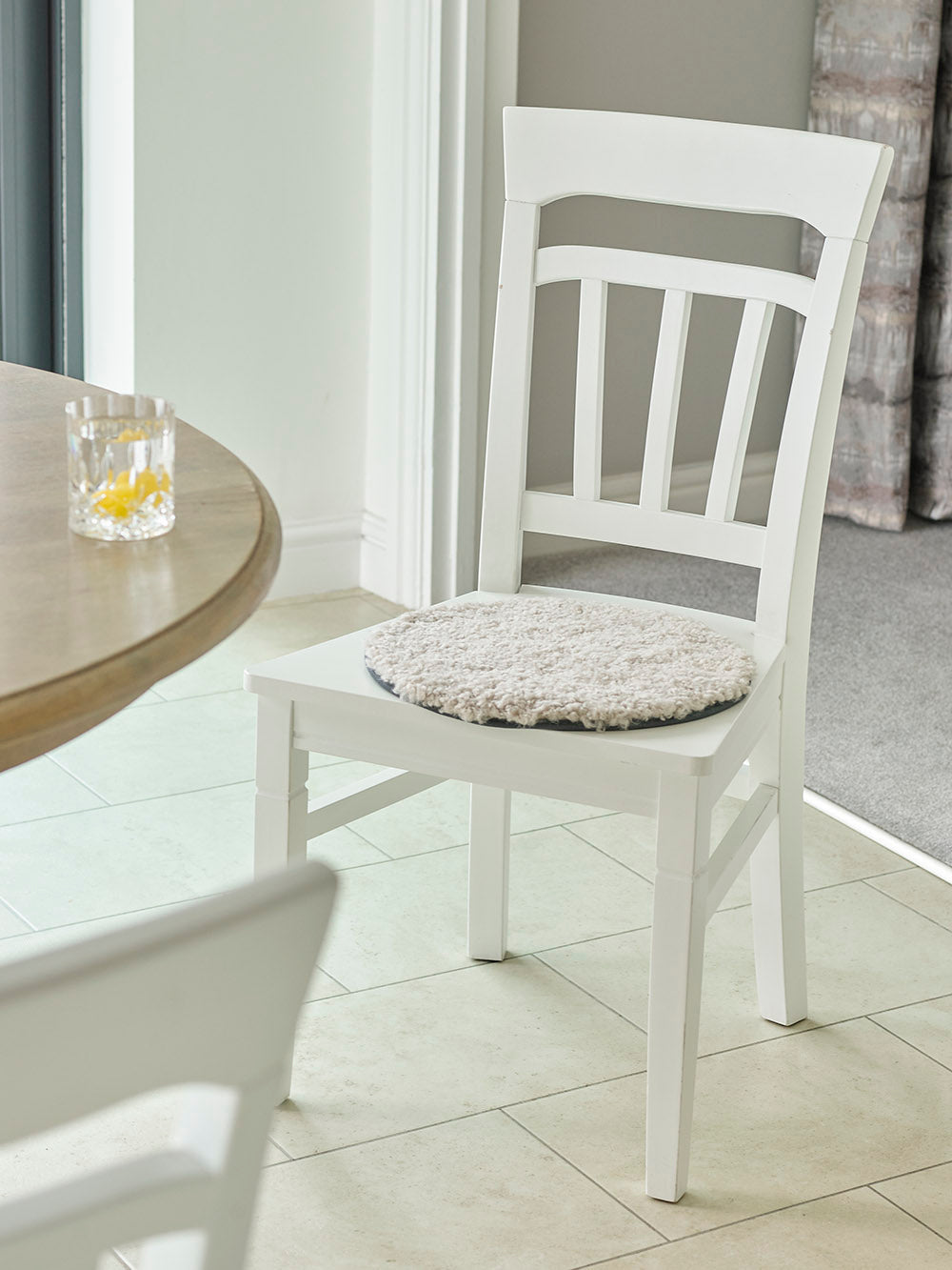 Shortwool Circle Sheepskin Seat Pads