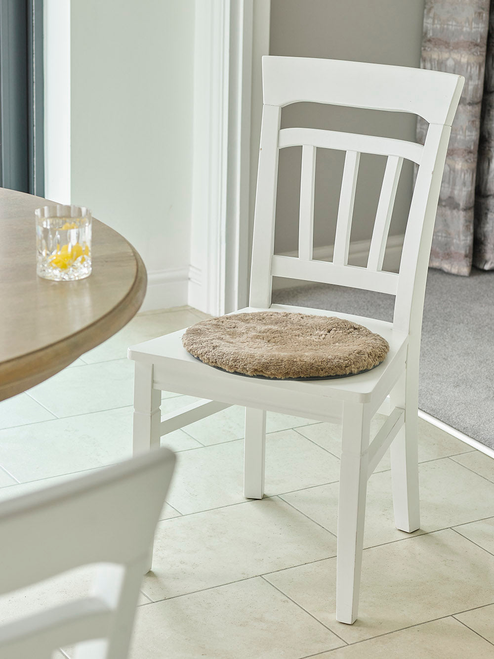 Shortwool Circle Sheepskin Seat Pads