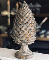 Iris Gold Tipped Pine Cone
