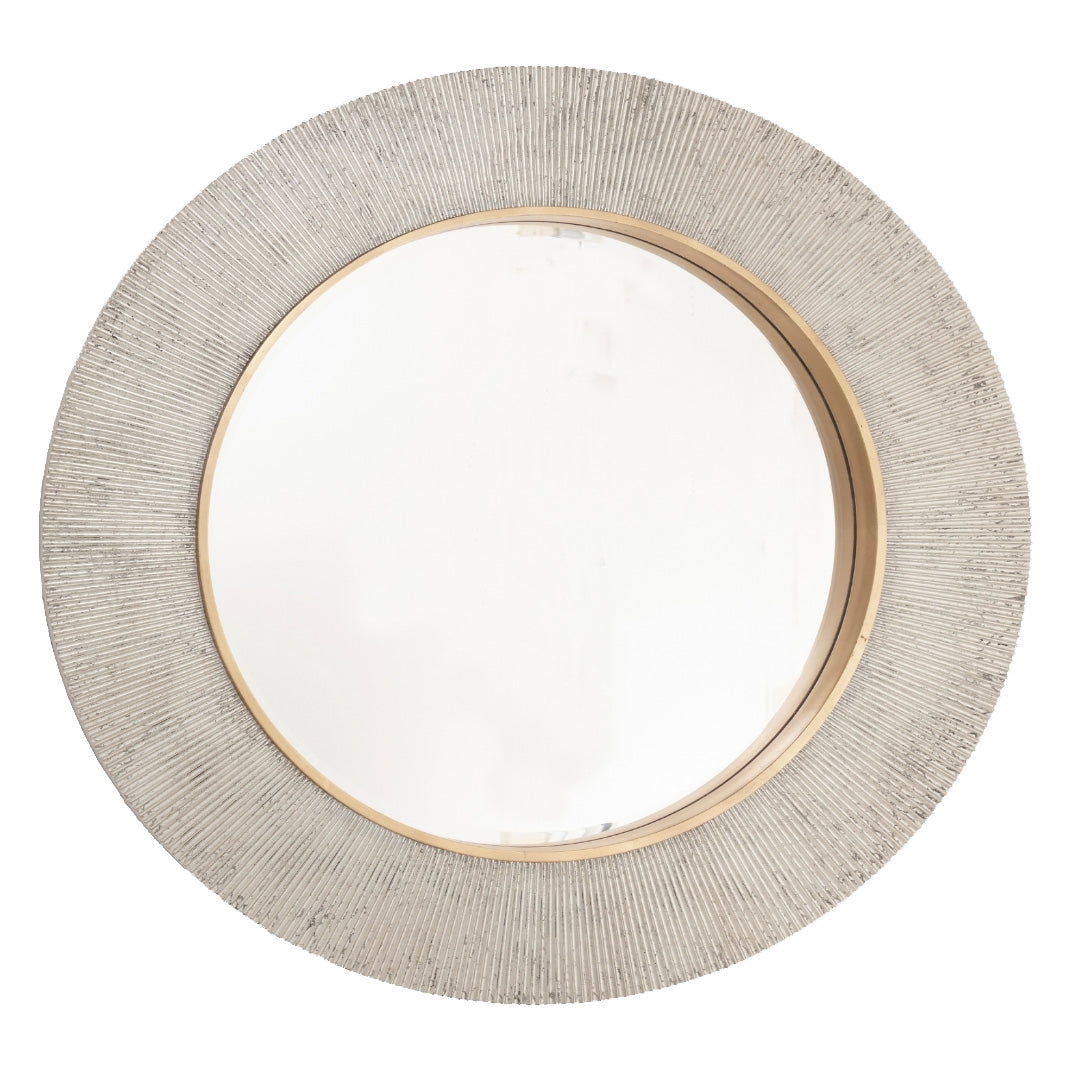 Nadege Champagne Silver Wall Mirror