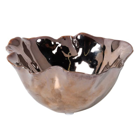 Juliette Small Wave Edge Copper Bowl