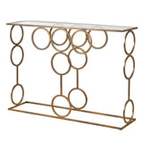 Violette Linked Circles Console Table