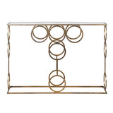 Violette Linked Circles Console Table