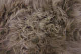Aurelie Sheepskin Cushion in Taupe