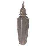 Louise Large Grey Lidded Urn