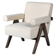Sabine Ivory Boucle Accent Chair