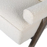 Sabine Ivory Boucle Accent Chair