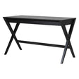 Maelys Cross Leg Desk with Drawer