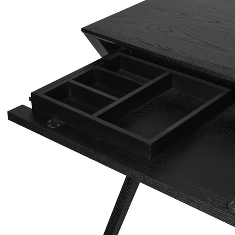 Maelys Cross Leg Desk with Drawer
