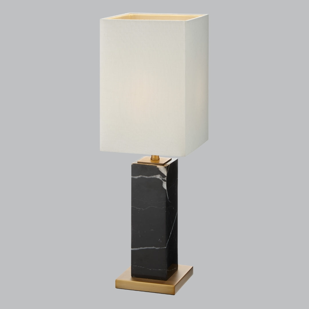 Axelle Black Marble Table Lamp
