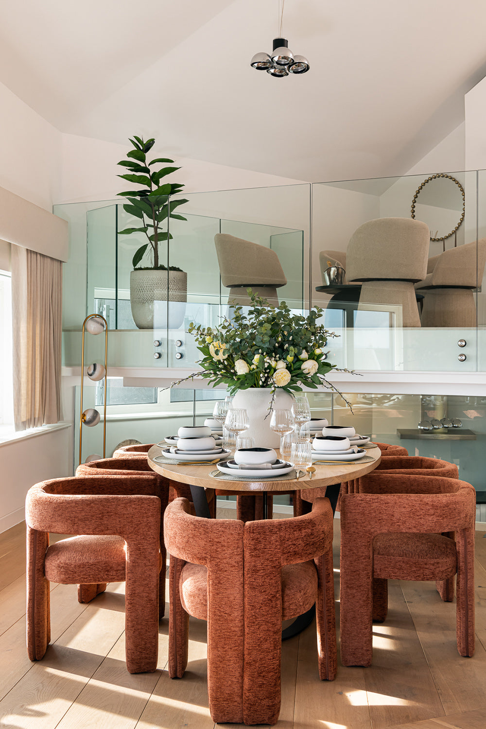 Renee Faux Pussy Willow Stem with Leaves