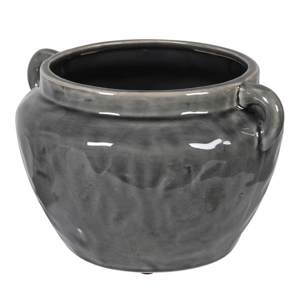 Celeste Grey Ceramic Pot