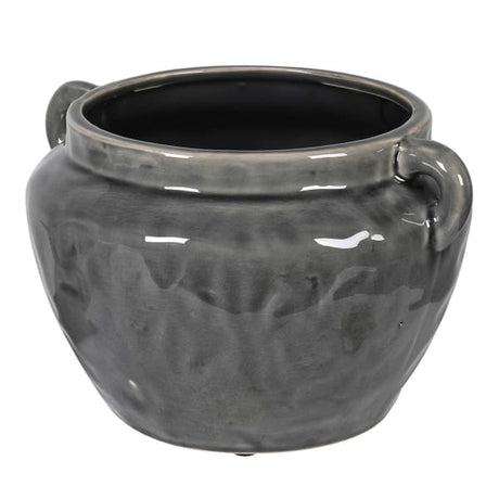 Celeste Grey Ceramic Pot