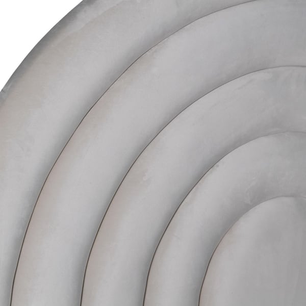 Noemie Curved Ecru 5ft. King-size Bed