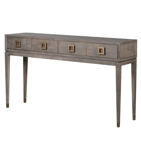 Odette Squares Console With Drawers