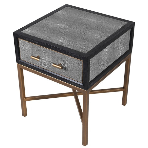 Brigitte 1 Drawer Side Table
