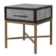 Brigitte 1 Drawer Side Table