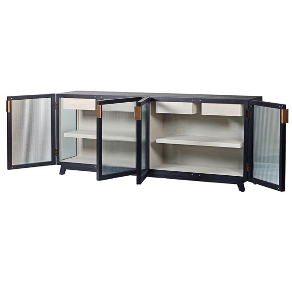 Roxane Fluted Glass Sideboard