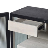Roxane Fluted Glass Sideboard