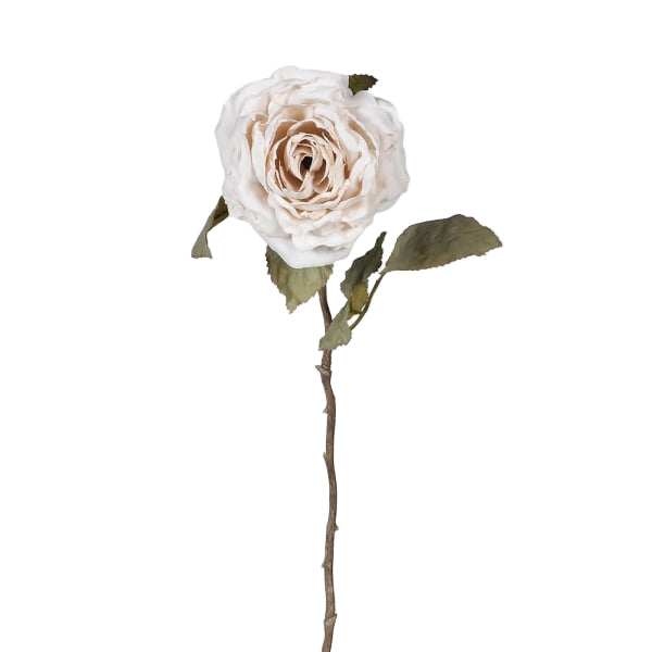 Siena Baby Pink Rose Spray with Leaves