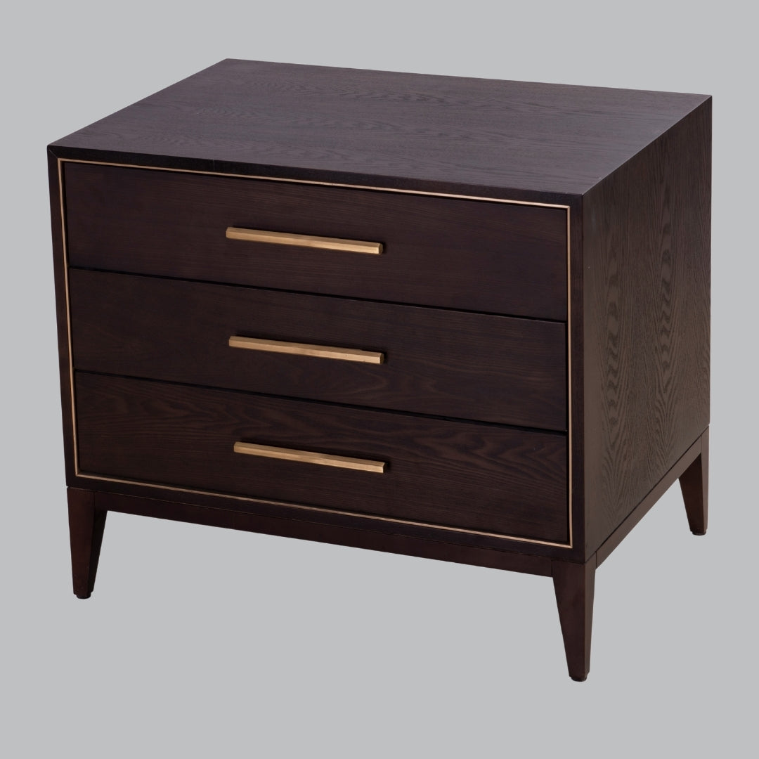 Julienne 3 Drawer Side Table