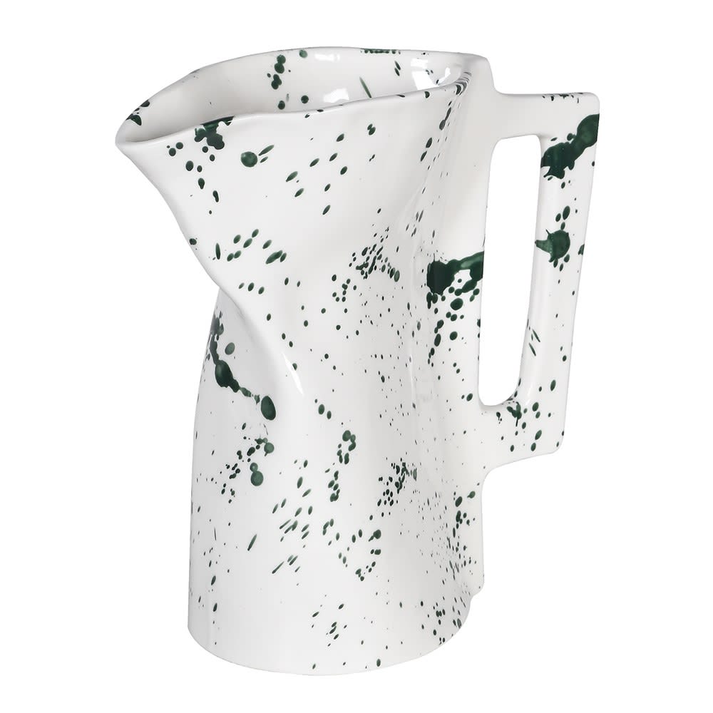 Rosalie Twisted Paint Splash Jug