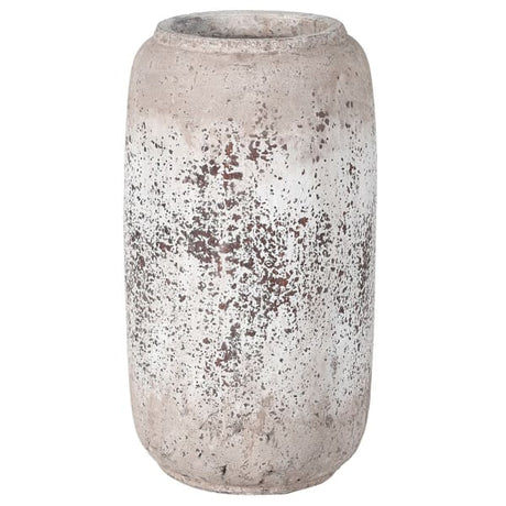 Salome Tall Distressed Stone Vase