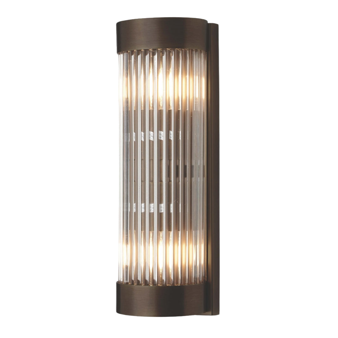 Lucienne Dark Brass Wall Lamp
