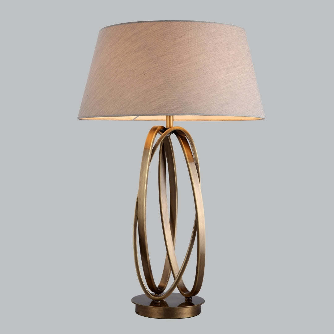 Ninon Antique Brass Table Lamp