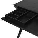 Maelys Cross Leg Desk with Drawer