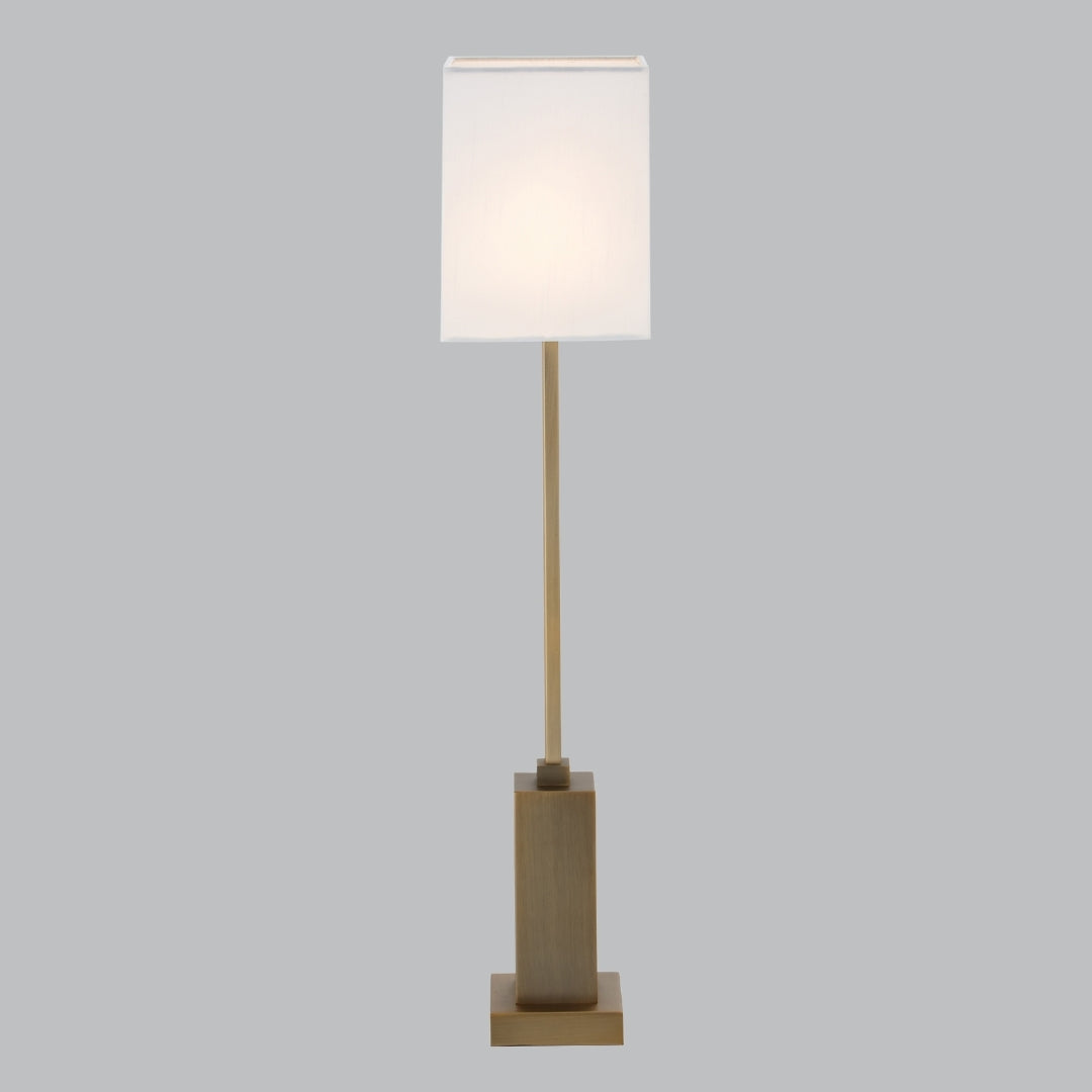 Hortense Antique Brass Table Lamp