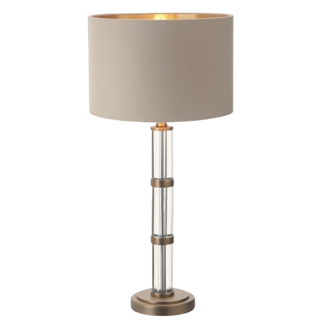 Mirette Antique Brass Table Lamp